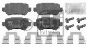 FEBI BILSTEIN 23417 - Brake Pad Set, disc brake Rear Axle VAUXHALL, OPEL