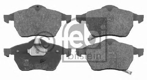 FEBI BILSTEIN 23116 - Brake Pad Set, disc brake Front Axle