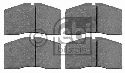 FEBI BILSTEIN 21402 - Brake Pad Set, disc brake Front Axle