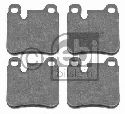 FEBI BILSTEIN 21163 - Brake Pad Set, disc brake Rear Axle