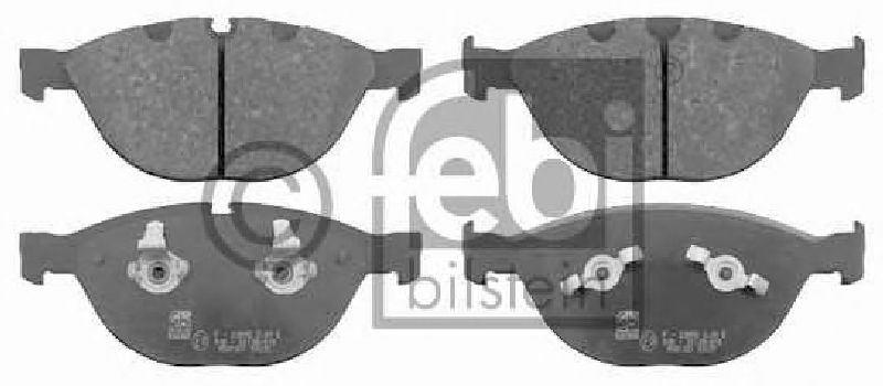 FEBI BILSTEIN 23894 - Brake Pad Set, disc brake Front Axle BMW