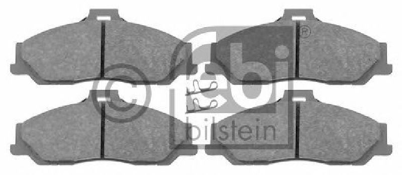 FEBI BILSTEIN 23540 - Brake Pad Set, disc brake Front Axle FORD