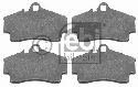 FEBI BILSTEIN 21792 - Brake Pad Set, disc brake Rear Axle PORSCHE