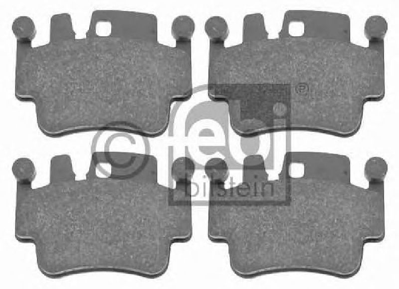 FEBI BILSTEIN 23329 - Brake Pad Set, disc brake PORSCHE