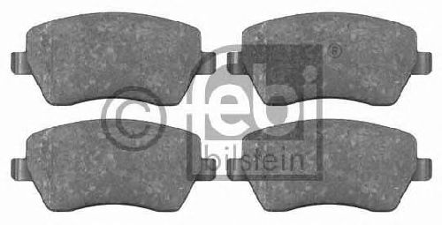 FEBI BILSTEIN 23973 - Brake Pad Set, disc brake Front Axle DACIA, RENAULT, NISSAN, MERCEDES-BENZ