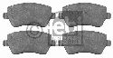 FEBI BILSTEIN 23973 - Brake Pad Set, disc brake Front Axle DACIA, RENAULT, NISSAN, MERCEDES-BENZ