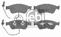 FEBI BILSTEIN 23896 - Brake Pad Set, disc brake Front Axle VW, AUDI