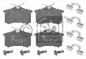 FEBI BILSTEIN 20961 - Brake Pad Set, disc brake Rear Axle RENAULT