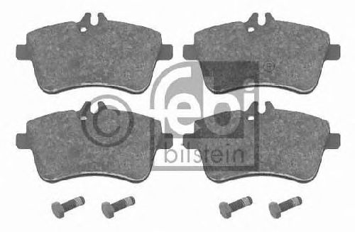 FEBI BILSTEIN 23881 - Brake Pad Set, disc brake Front Axle MERCEDES-BENZ