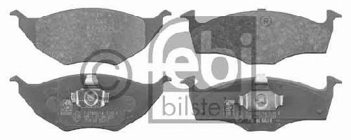 FEBI BILSTEIN 23394 - Brake Pad Set, disc brake Front Axle