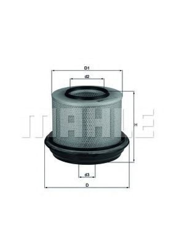 LX 263 KNECHT 72006096 - Air Filter