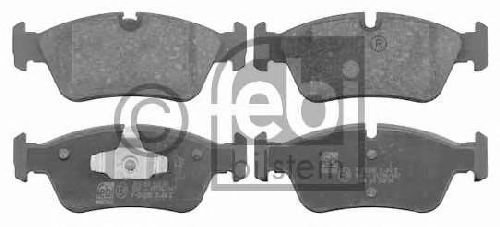 FEBI BILSTEIN 21925 - Brake Pad Set, disc brake Front Axle BMW