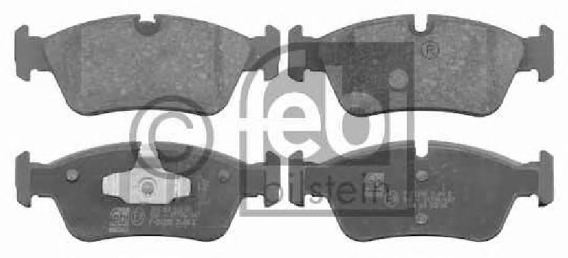 FEBI BILSTEIN 21925 - Brake Pad Set, disc brake Front Axle BMW