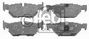 FEBI BILSTEIN 23926 - Brake Pad Set, disc brake Rear Axle BMW