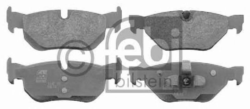 FEBI BILSTEIN 23926 - Brake Pad Set, disc brake Rear Axle BMW