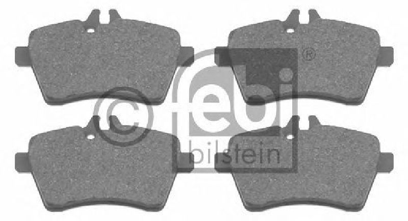 FEBI BILSTEIN 24007 - Brake Pad Set, disc brake Front Axle MERCEDES-BENZ