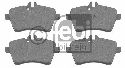 FEBI BILSTEIN 24007 - Brake Pad Set, disc brake Front Axle MERCEDES-BENZ