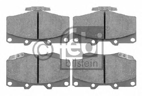 FEBI BILSTEIN 21679 - Brake Pad Set, disc brake Front Axle TOYOTA