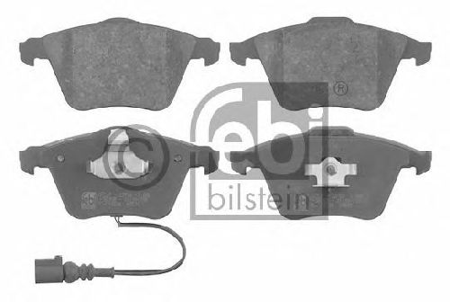 FEBI BILSTEIN 23762 - Brake Pad Set, disc brake Front Axle VW, SKODA, AUDI, SEAT