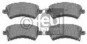 FEBI BILSTEIN 23766 - Brake Pad Set, disc brake Front Axle