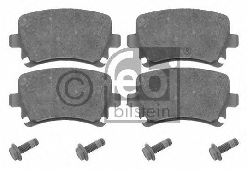 FEBI BILSTEIN 23914 - Brake Pad Set, disc brake Rear Axle VW, AUDI