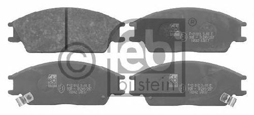 FEBI BILSTEIN 21774 - Brake Pad Set, disc brake Front Axle