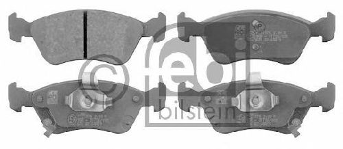 FEBI BILSTEIN 21975 - Brake Pad Set, disc brake Front Axle