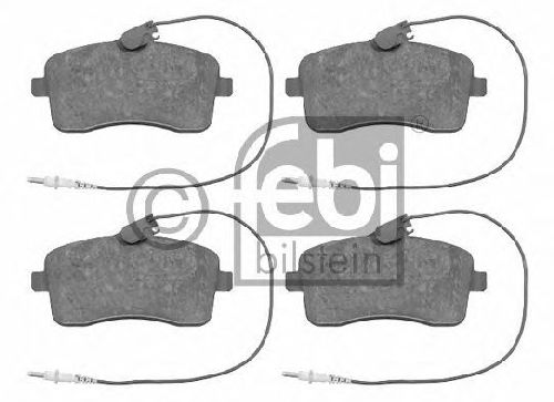 FEBI BILSTEIN 24134 - Brake Pad Set, disc brake Front Axle PEUGEOT