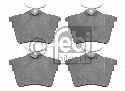 FEBI BILSTEIN 24135 - Brake Pad Set, disc brake Rear Axle PEUGEOT