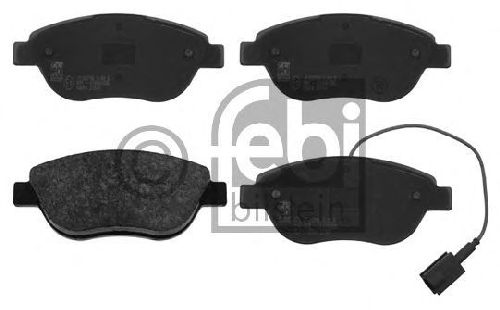 FEBI BILSTEIN 23709 - Brake Pad Set, disc brake Front Axle FIAT, LANCIA