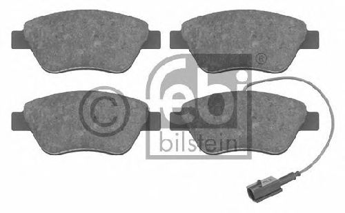 FEBI BILSTEIN 23705 - Brake Pad Set, disc brake Front Axle ALFA ROMEO, FIAT, LANCIA