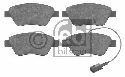 FEBI BILSTEIN 23705 - Brake Pad Set, disc brake Front Axle ALFA ROMEO, FIAT, LANCIA
