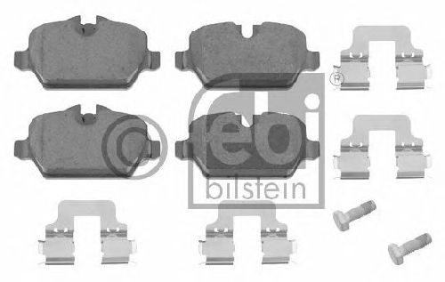 FEBI BILSTEIN 23623 - Brake Pad Set, disc brake Rear Axle BMW