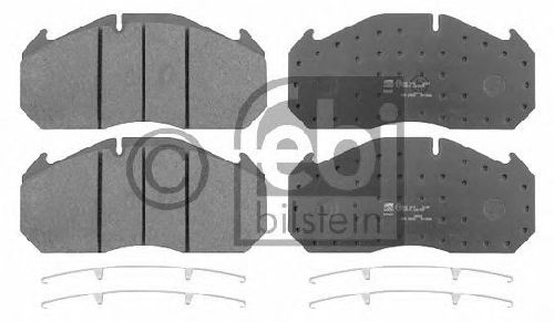 FEBI BILSTEIN 29030 - Brake Pad Set, disc brake Front Axle MAN