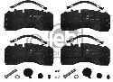 FEBI BILSTEIN 29094 - Brake Pad Set, disc brake Rear Axle | Front Axle MAN, IVECO
