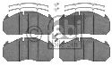 FEBI BILSTEIN 29030 - Brake Pad Set, disc brake Front Axle | Rear Axle RENAULT TRUCKS