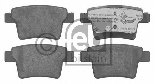 FEBI BILSTEIN 24260 - Brake Pad Set, disc brake Rear Axle