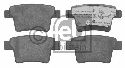 FEBI BILSTEIN 24260 - Brake Pad Set, disc brake Rear Axle