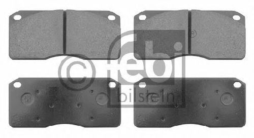 FEBI BILSTEIN 29302 - Brake Pad Set, disc brake Front Axle | Rear Axle