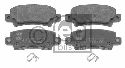 FEBI BILSTEIN 23816 - Brake Pad Set, disc brake Rear Axle