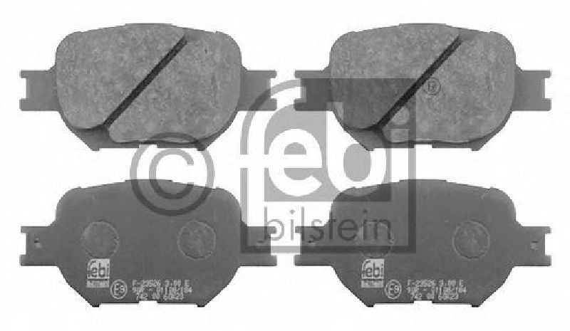 FEBI BILSTEIN 23526 - Brake Pad Set, disc brake Front Axle