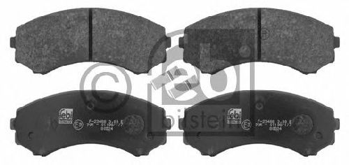 FEBI BILSTEIN 24066 - Brake Pad Set, disc brake Front Axle MITSUBISHI