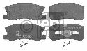 FEBI BILSTEIN 23582 - Brake Pad Set, disc brake Rear Axle MITSUBISHI, CITROËN, PEUGEOT