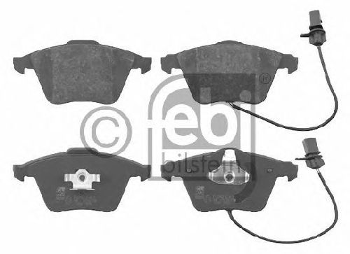 FEBI BILSTEIN 23950 - Brake Pad Set, disc brake Front Axle