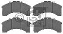 FEBI BILSTEIN 29011 - Brake Pad Set, disc brake Front Axle IVECO