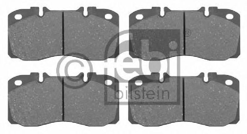 FEBI BILSTEIN 29122 - Brake Pad Set, disc brake Front Axle | Rear Axle IVECO