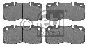 FEBI BILSTEIN 29122 - Brake Pad Set, disc brake Front Axle | Rear Axle IVECO