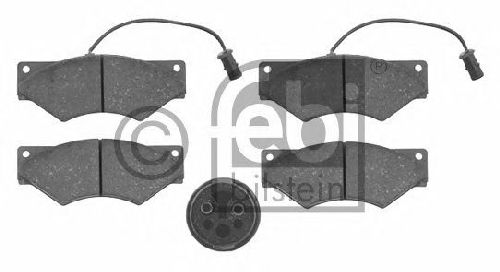FEBI BILSTEIN 29001 - Brake Pad Set, disc brake Front Axle