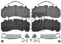 FEBI BILSTEIN 29167 - Brake Pad Set, disc brake Front Axle | Rear Axle
