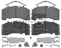 FEBI BILSTEIN 29171 - Brake Pad Set, disc brake Front Axle | Rear Axle
